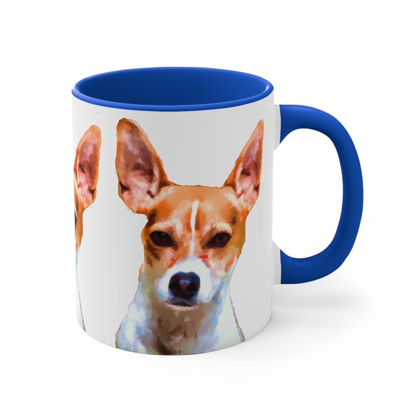 Rat Terrier Accent Coffee Mug, 11oz