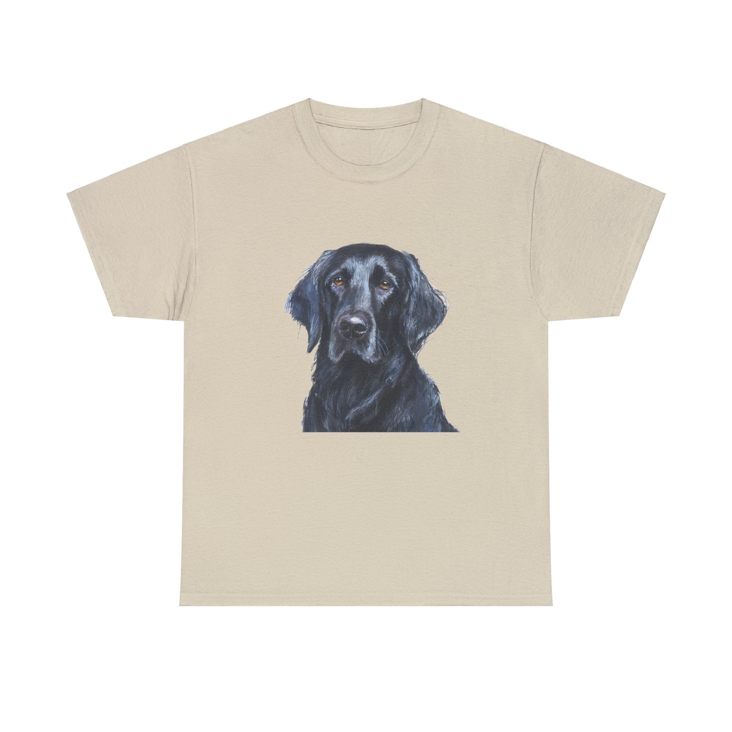 Flat-Coated Retriever Classic Heavy Cotton Tee: A Tail-Wagging Style Statement
