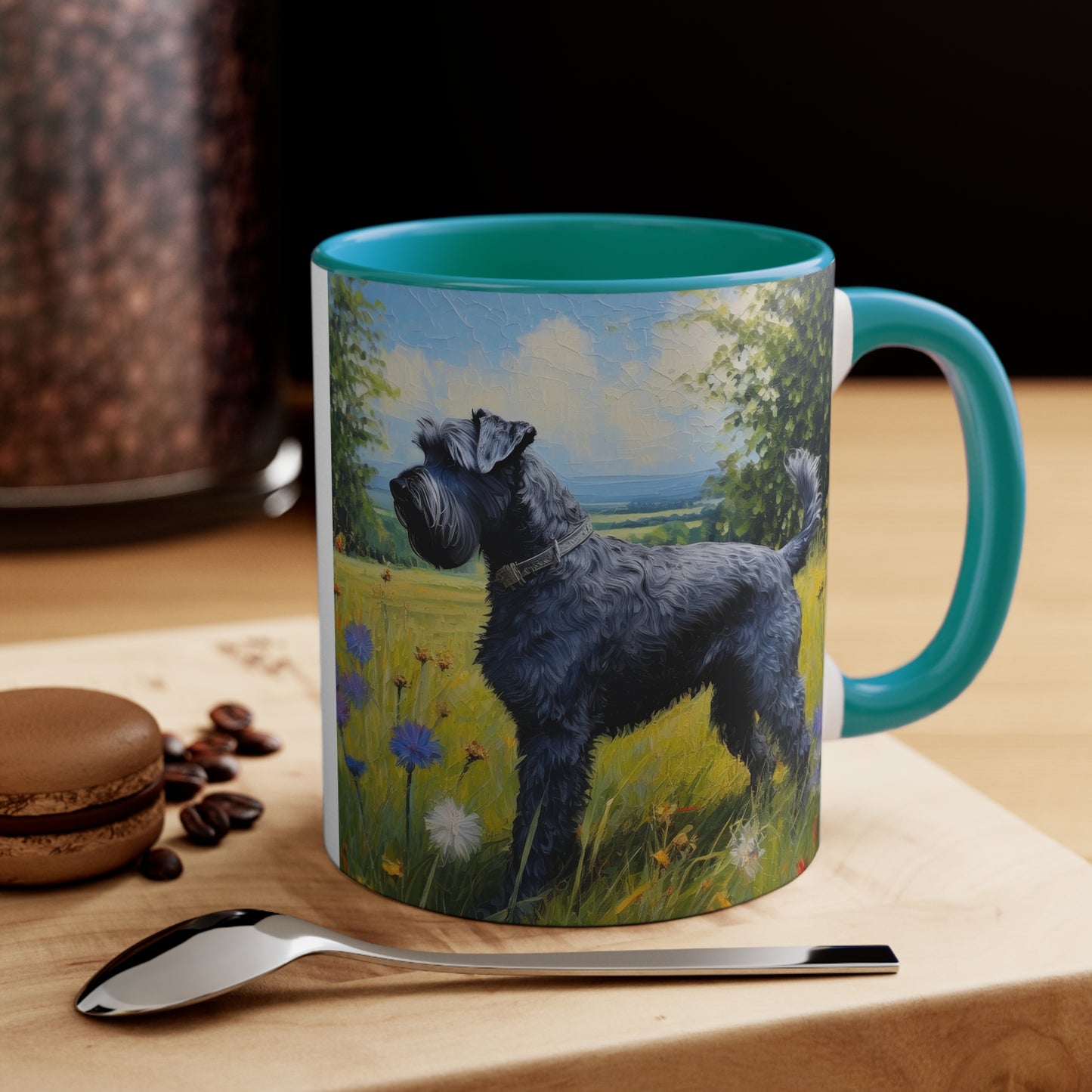 Kerry Blue Terrier 11oz Ceramic Accent Mug