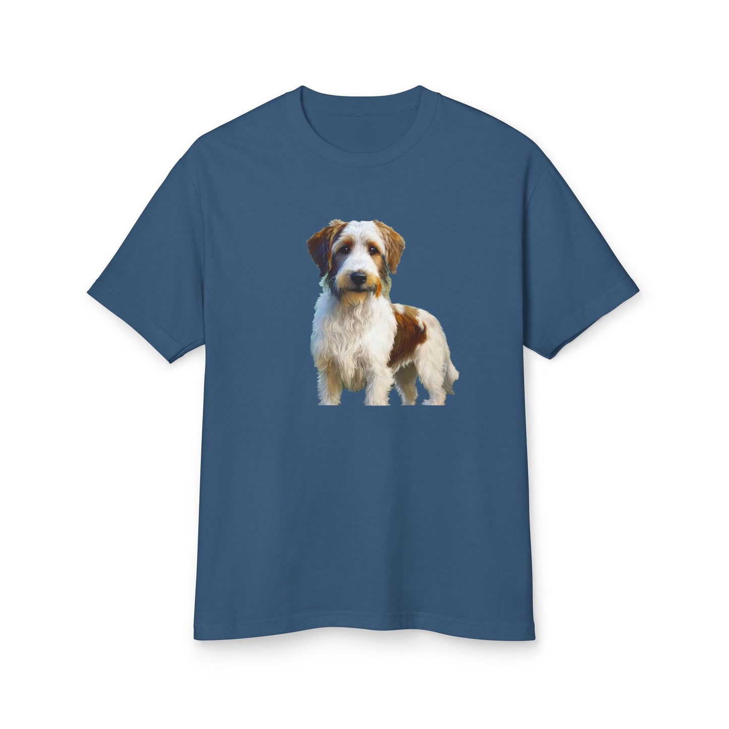 Kromfohrländer Unisex Relaxed Fit Garment-Dyed Heavyweight Cotton Tee