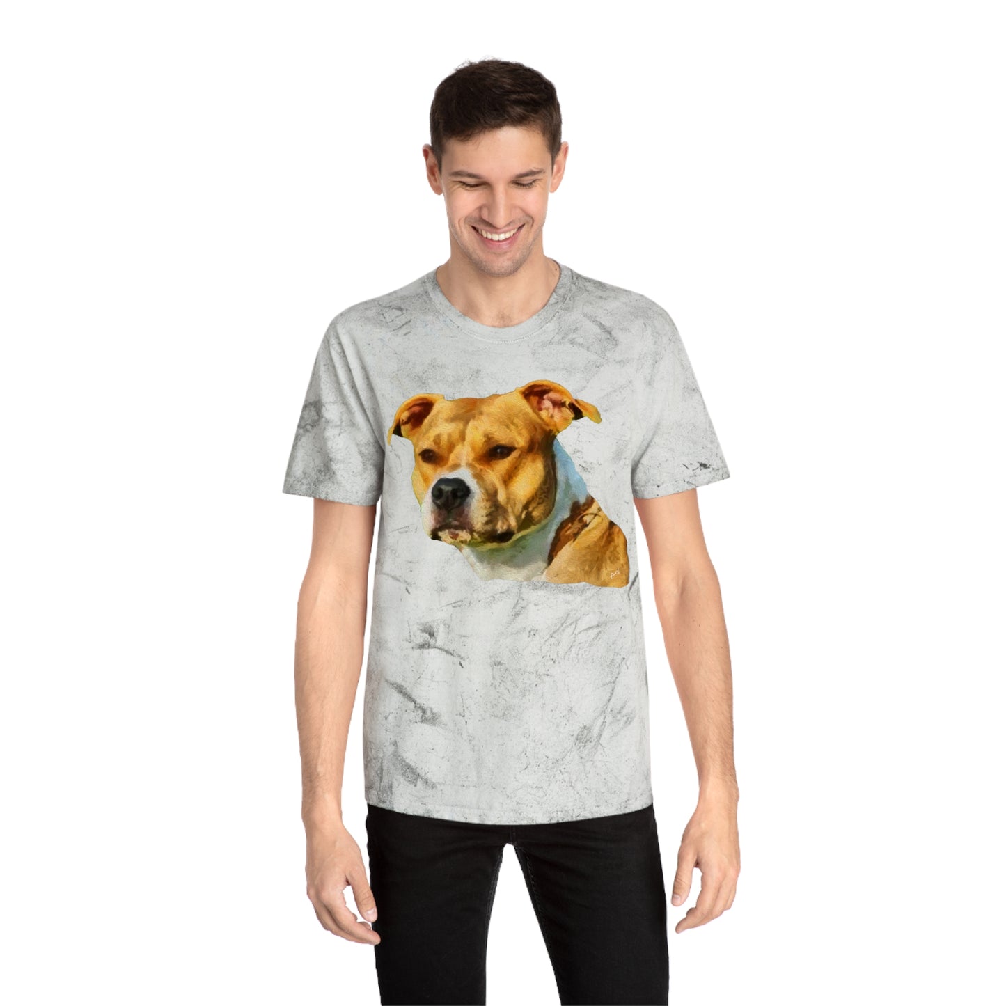 Pit Bull 'Herculese' Unisex Cotton Color Blast T-Shirt
