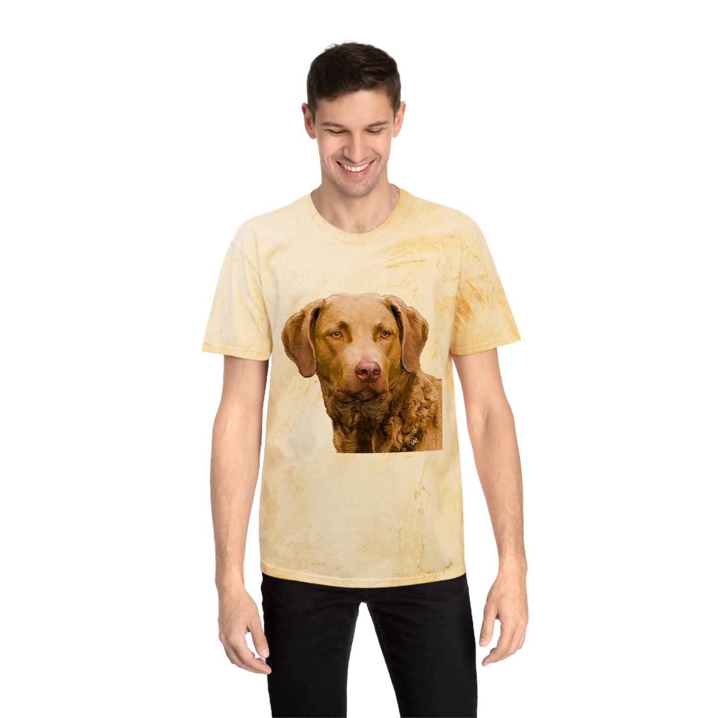 Chesapeake Bay Retriever Classic Color Blast T-Shirt