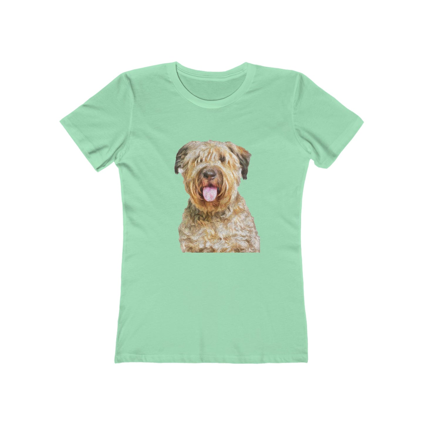 Bouvier des Flandres - Women's Slim Fit Ringspun Cotton T-Shirt