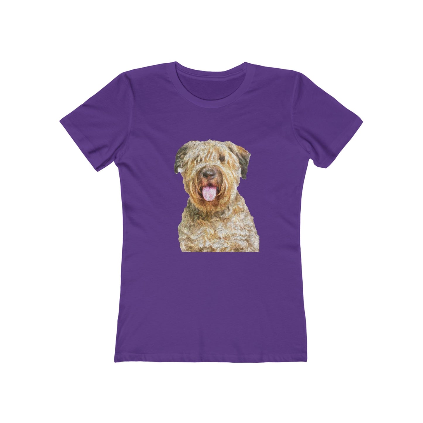 Bouvier des Flandres - Women's Slim Fit Ringspun Cotton T-Shirt