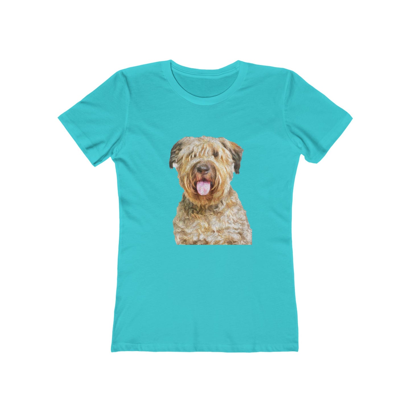 Bouvier des Flandres - Women's Slim Fit Ringspun Cotton T-Shirt