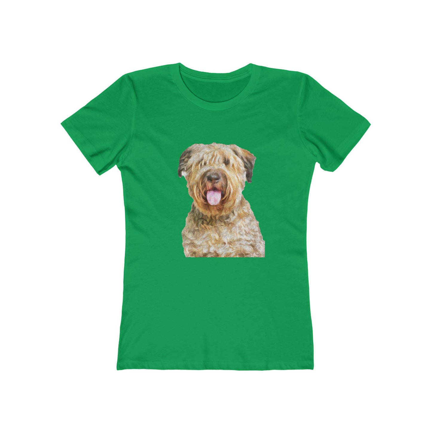 Bouvier des Flandres - Women's Slim Fit Ringspun Cotton T-Shirt