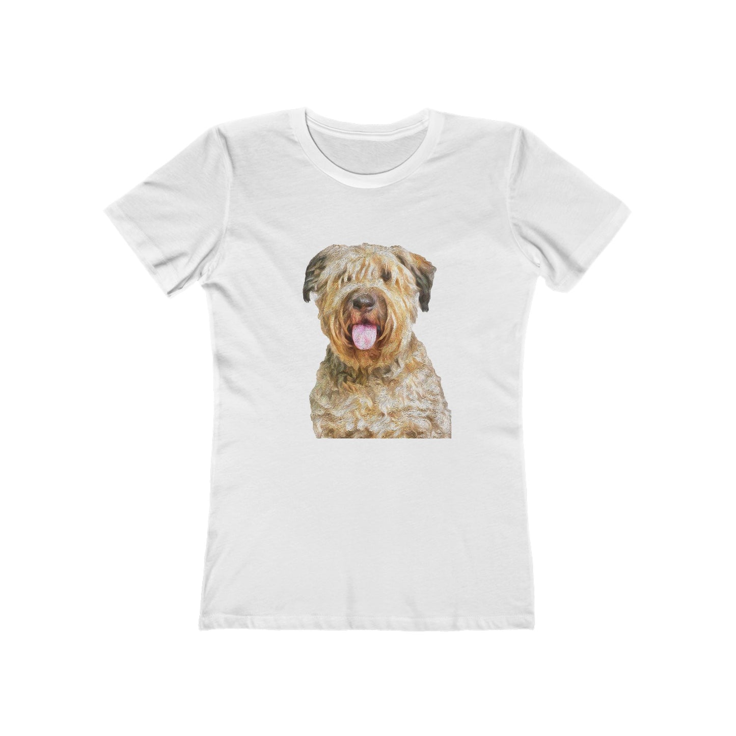 Bouvier des Flandres - Women's Slim Fit Ringspun Cotton T-Shirt