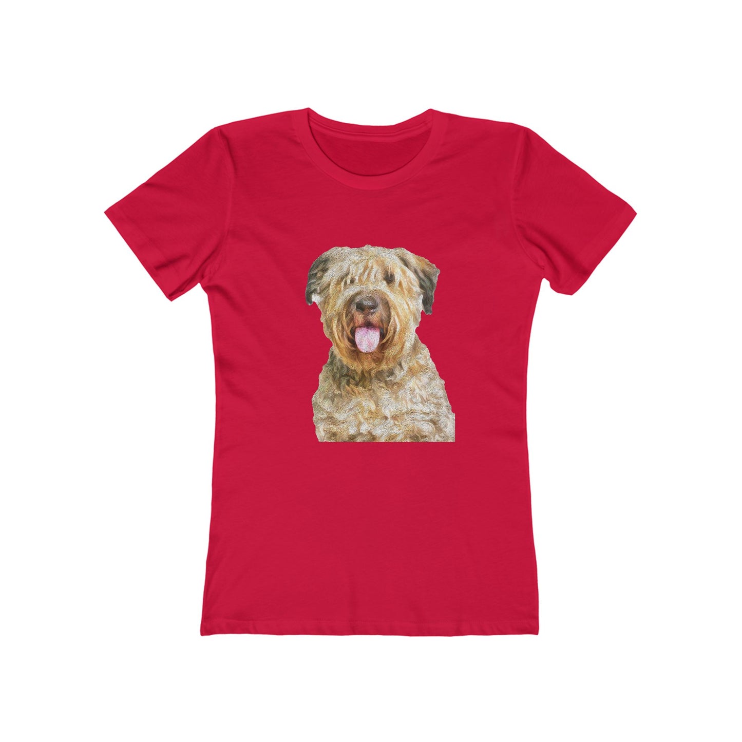 Bouvier des Flandres - Women's Slim Fit Ringspun Cotton T-Shirt
