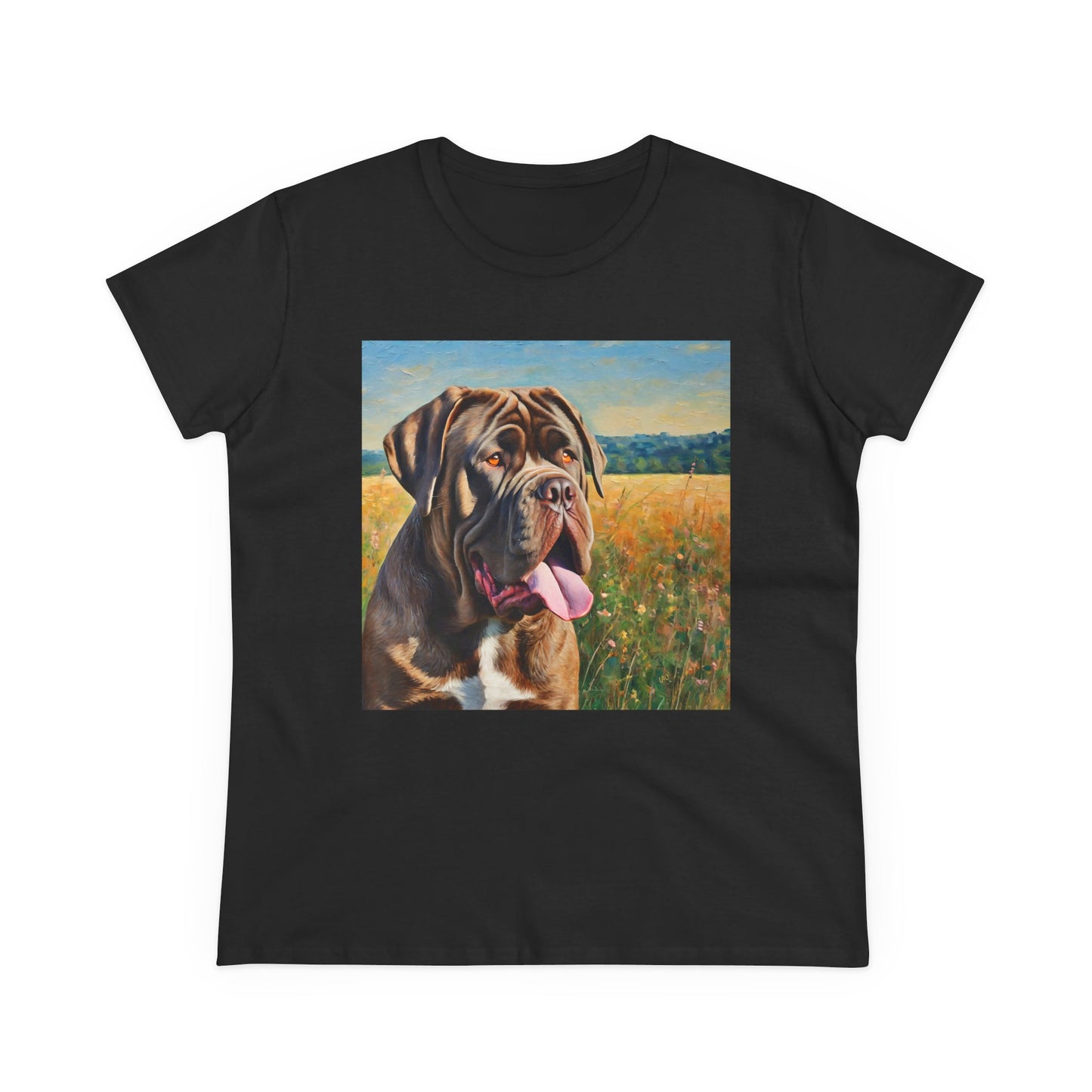 Neopolitan Mastiff Women's Midweight Cotton Tee