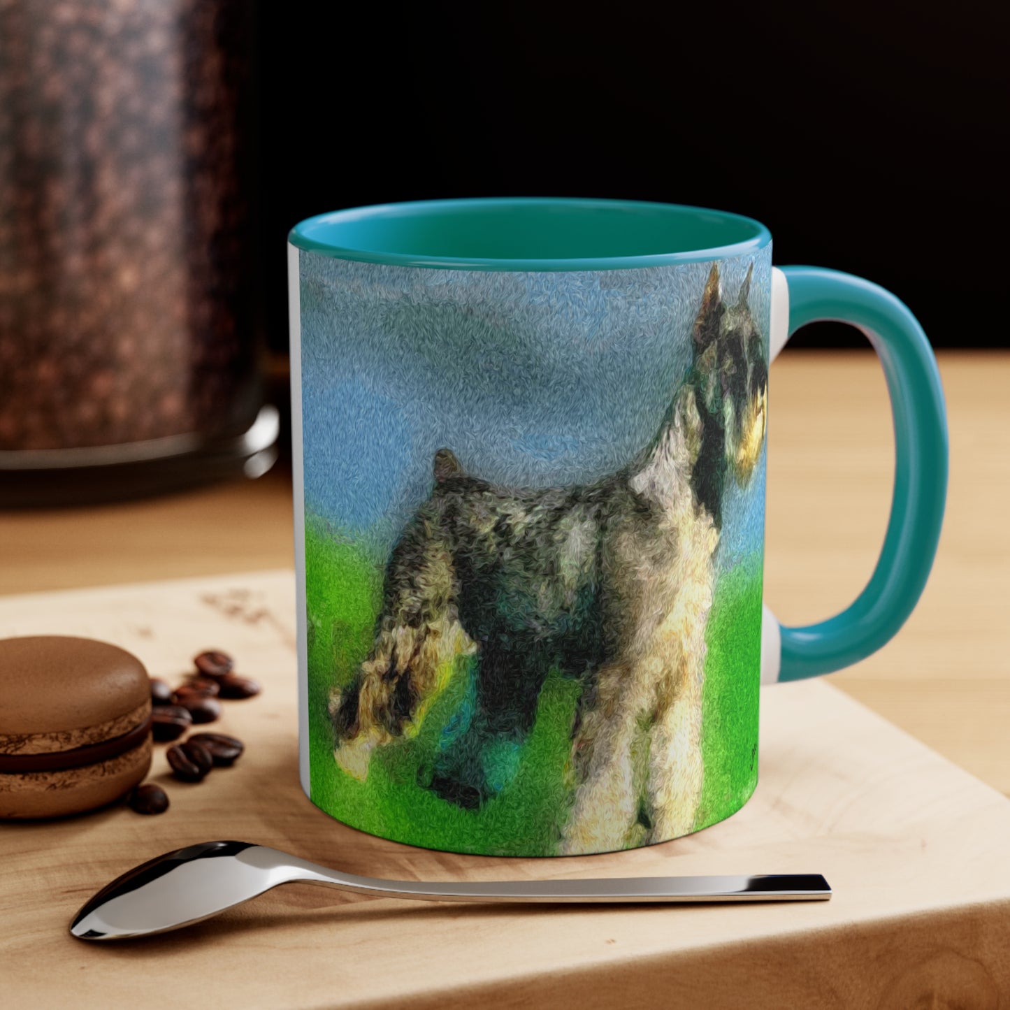 Standard Schnauzer Accent Coffee Mug, 11oz