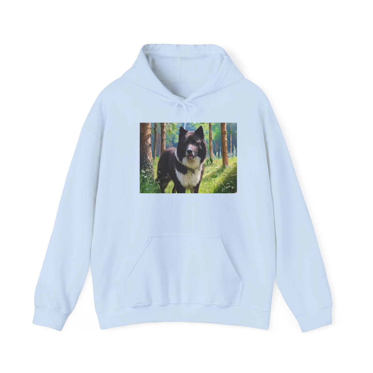 Karelian Bear Dog Unisex Cozy Hooded Sweatshirt