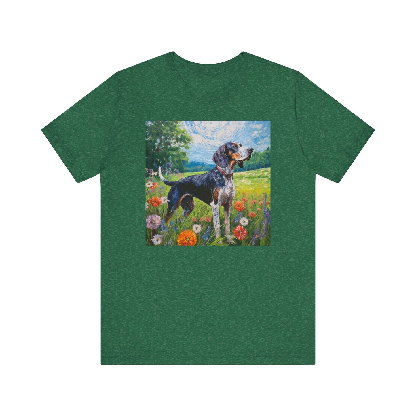 Bluetick Coonhound Unisex Jersey Short Sleeve Tee