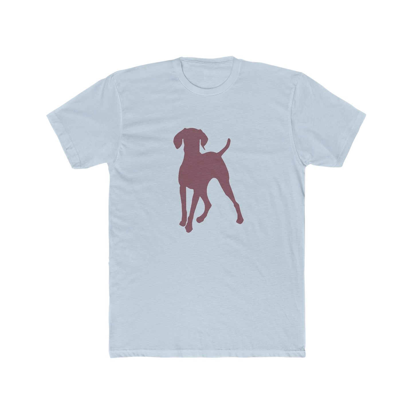 Hungarian Vizsla -- Men's Fitted Cotton Crew Tee