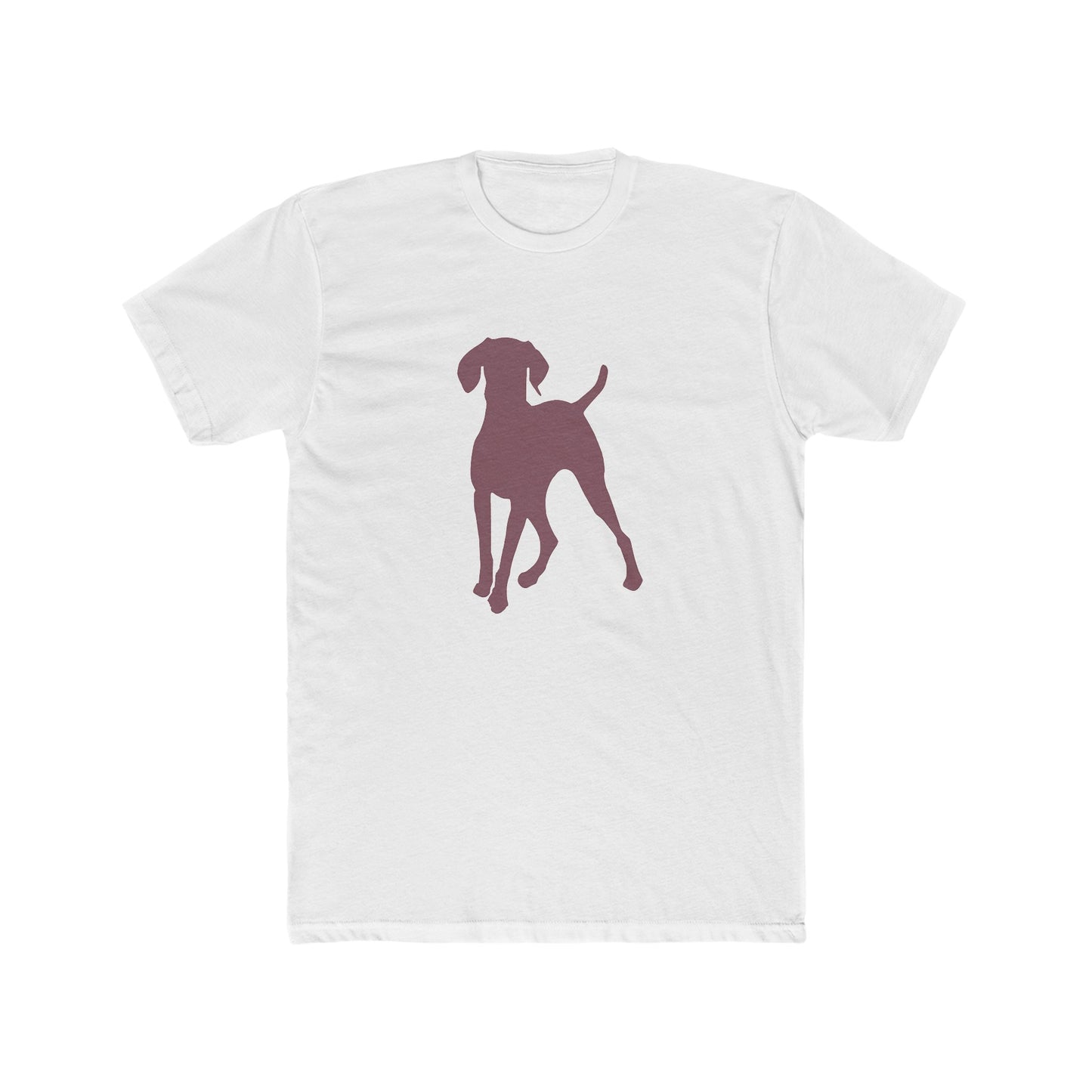 Hungarian Vizsla -- Men's Fitted Cotton Crew Tee