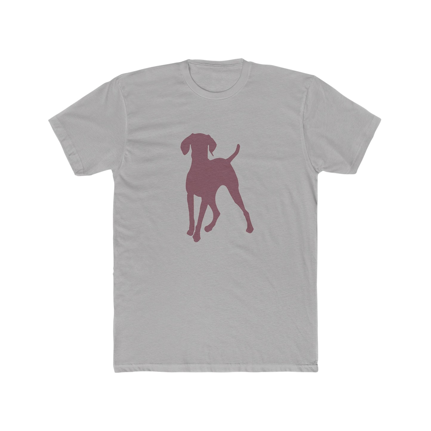 Hungarian Vizsla -- Men's Fitted Cotton Crew Tee