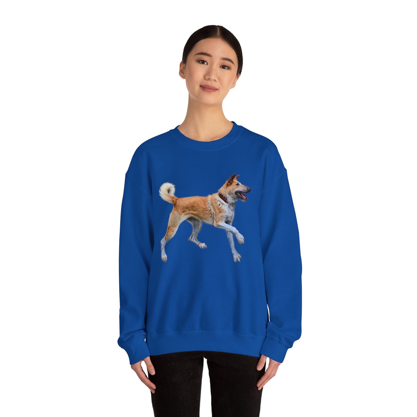 Korean Jindo Classic 50/50 Crewneck Sweatshirt