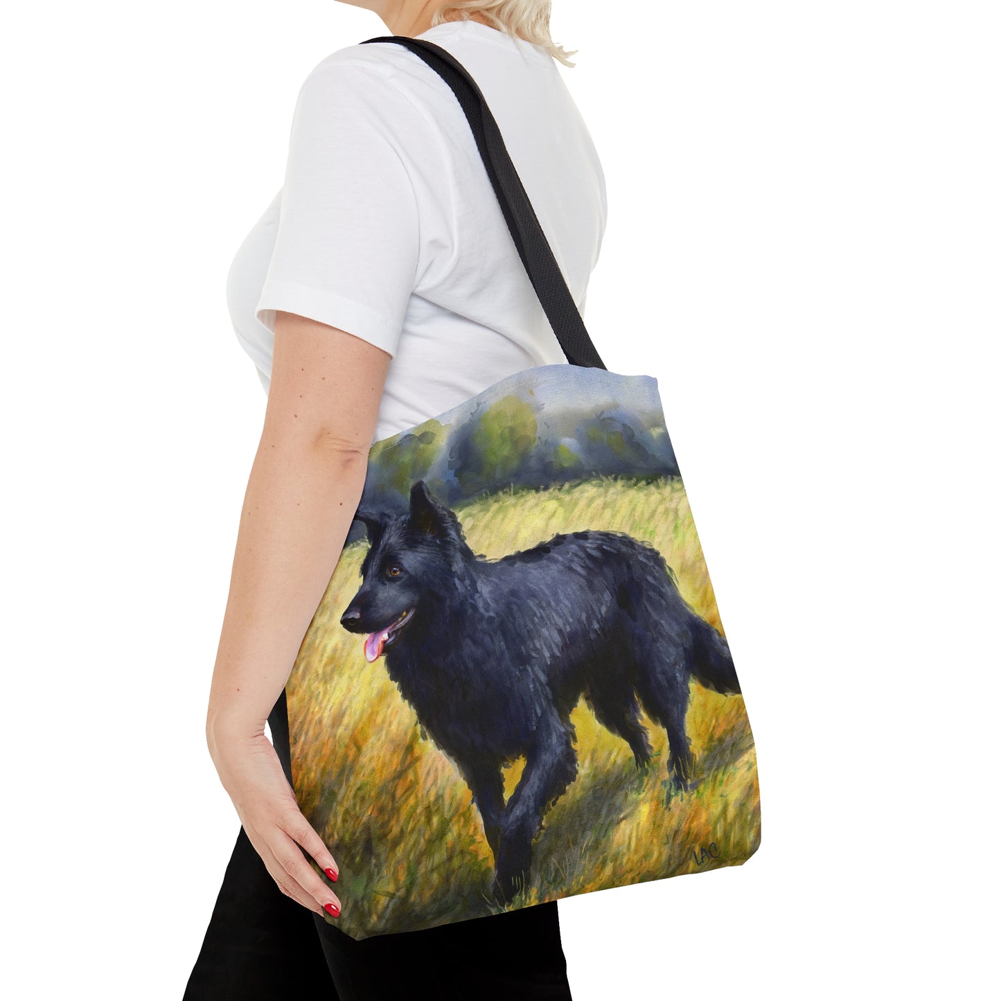 Mudi - Herding Dog Canvas Tote Bag
