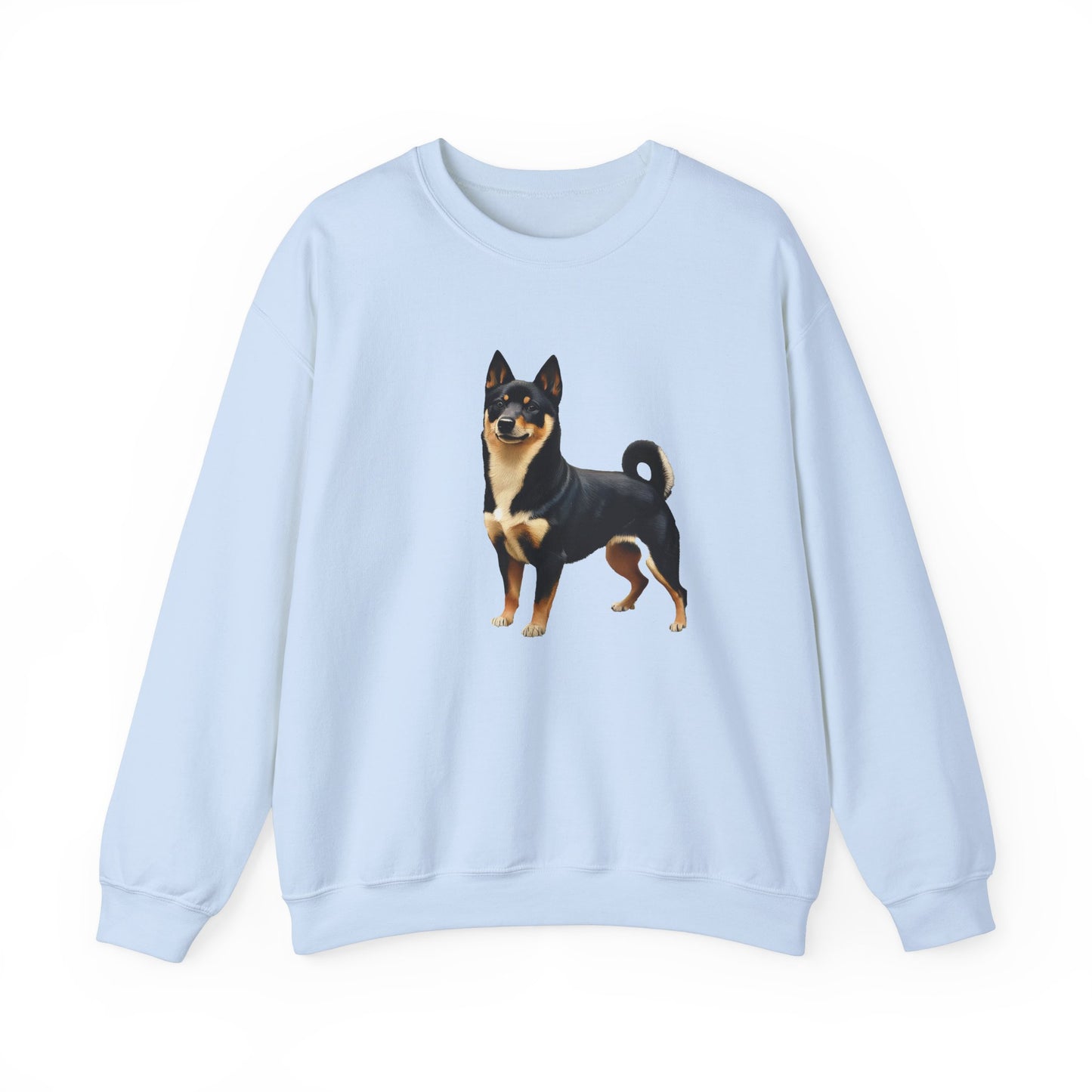 Black & Tan Shiba Inu - Unisex 50/50 Crewneck Sweatshirt