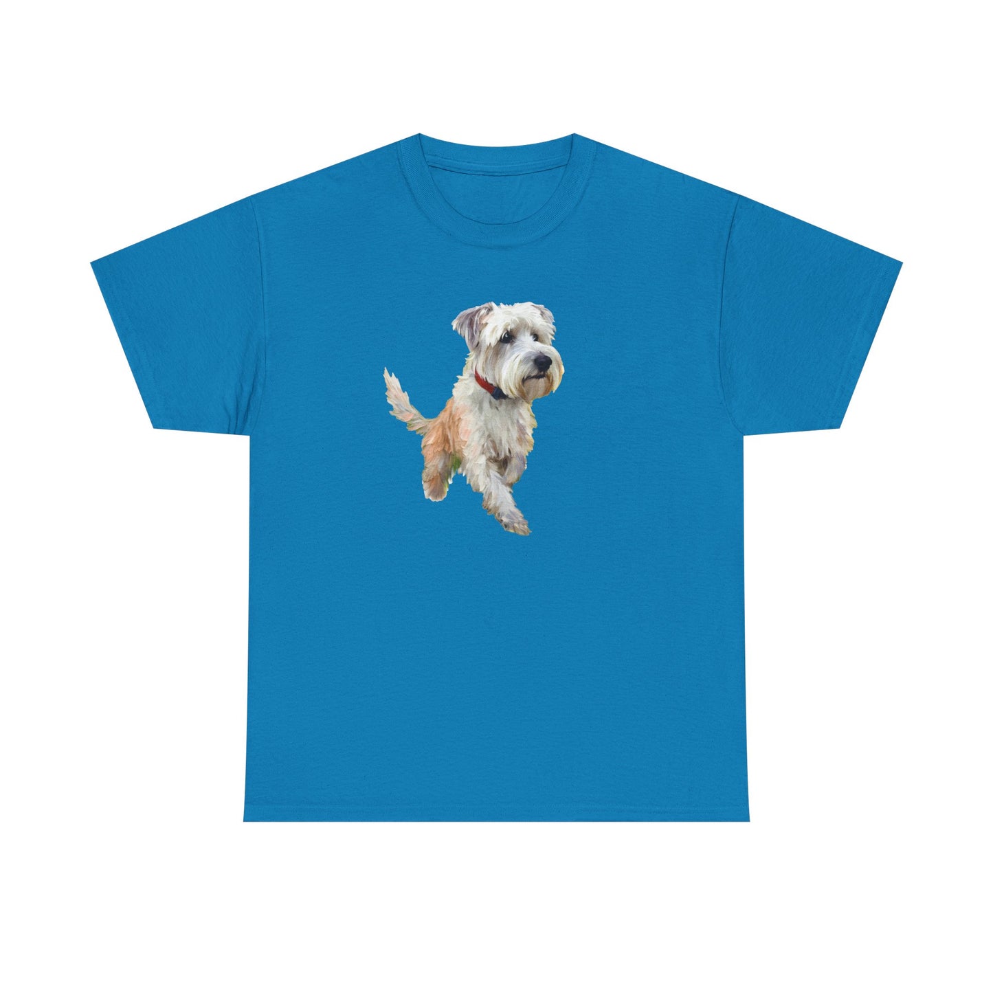 Dandie Dinmont Terrier Unisex Heavy Cotton Tee