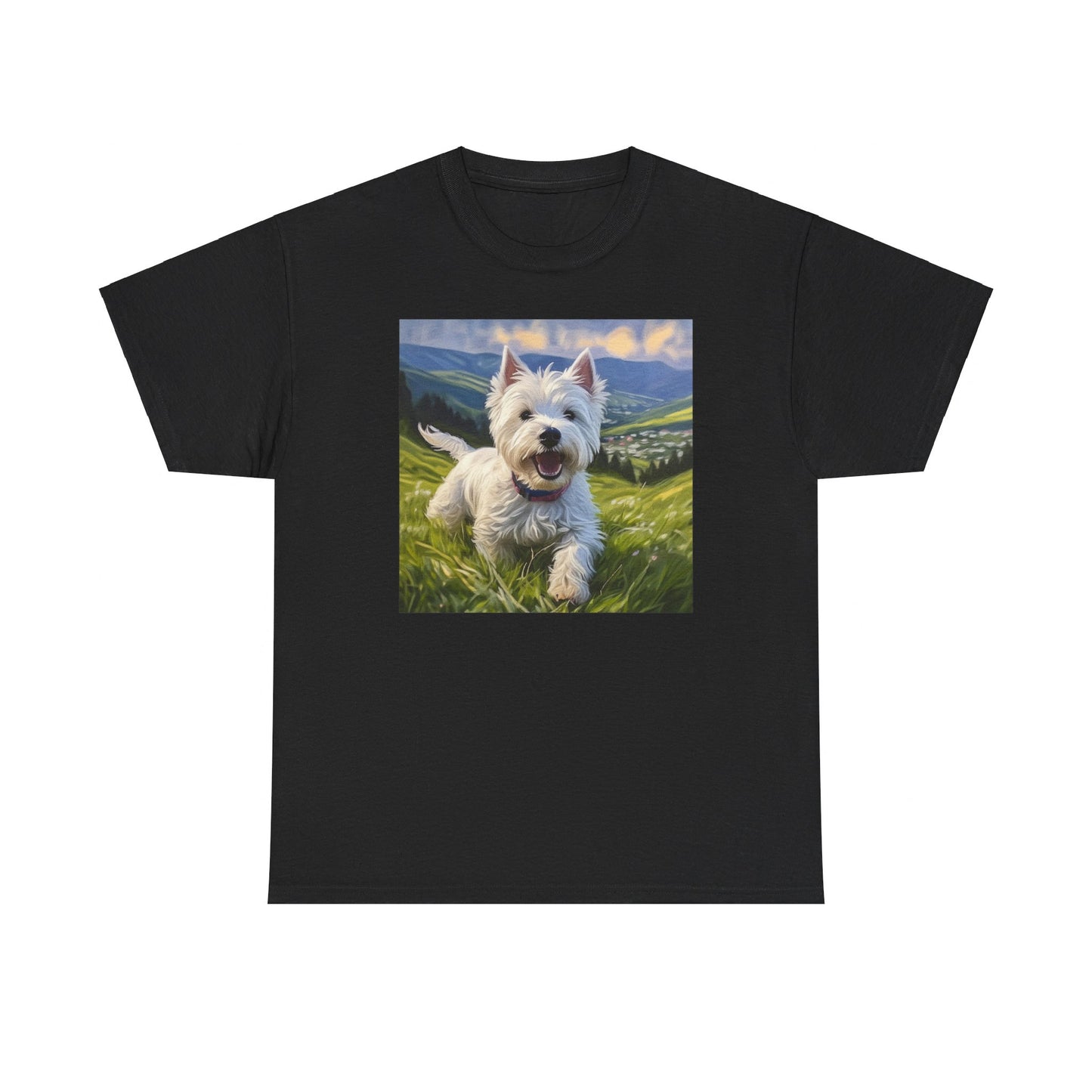 "Westie Dreamy Tribute Unisex Heavy Cotton Tee"