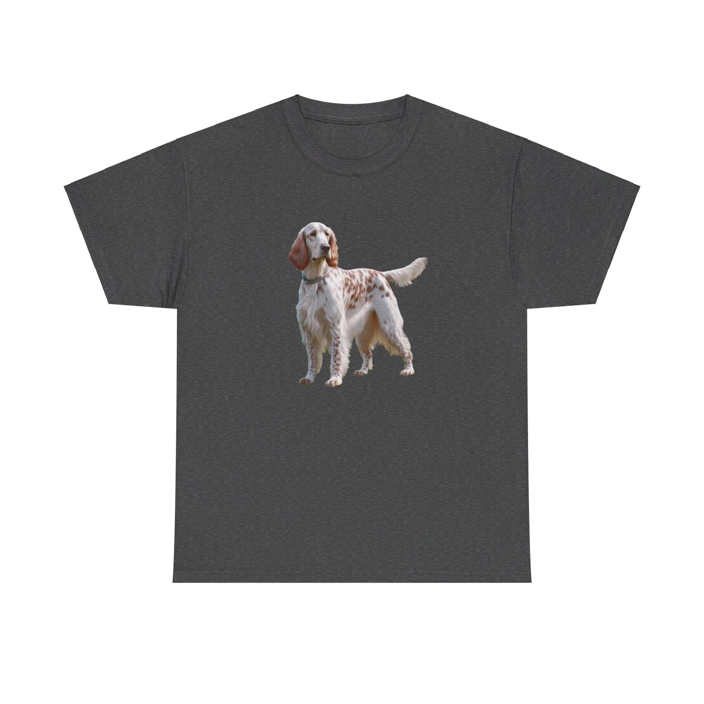 English Setter No 4 - Unisex Heavy Cotton Tee