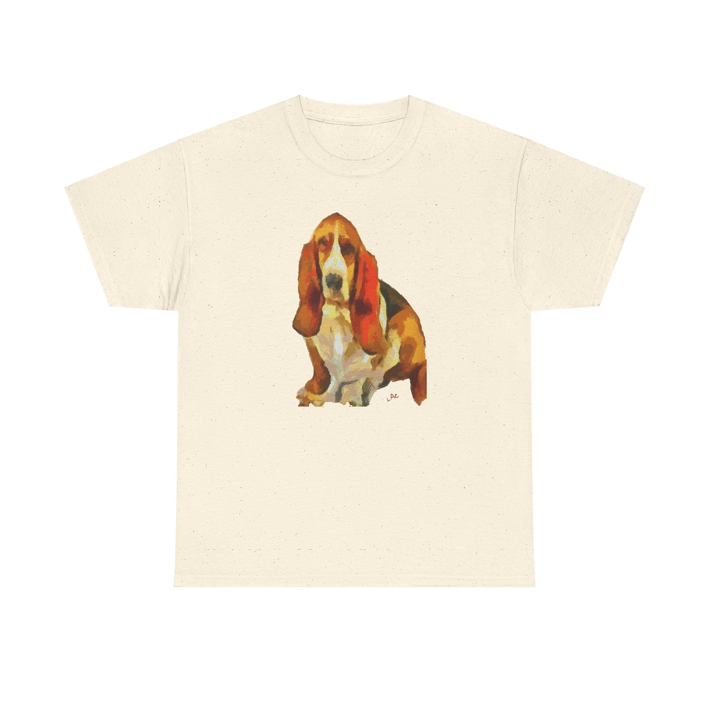 Basset Hound Dreamscape Heavy Cotton Tee