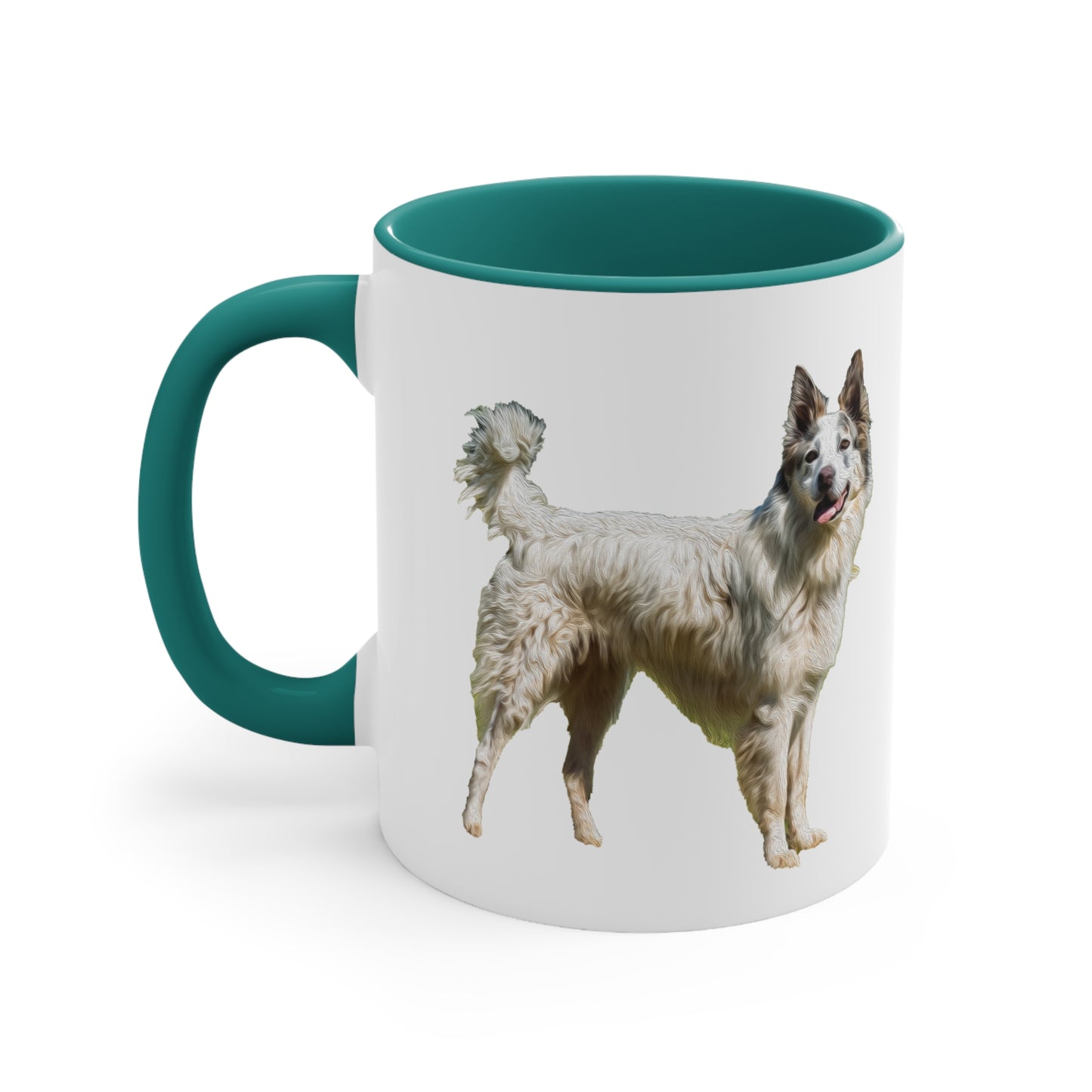 Pyrenean Shepherd 11oz Ceramic Accent Mug