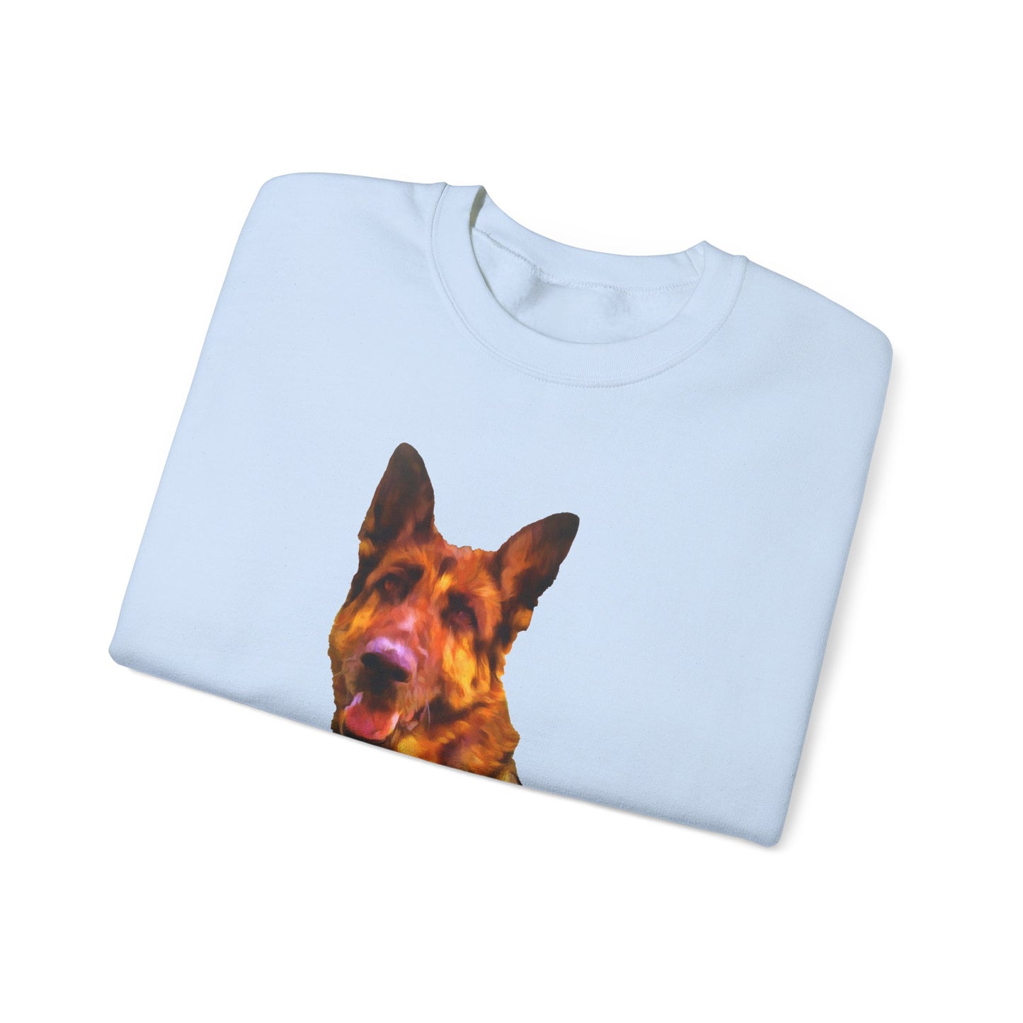 German Shepherd 'Bayli' Unisex 50/50 Crewneck Sweatshirt