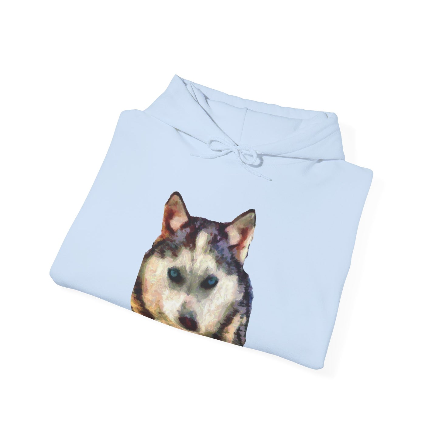Siberian Husky 'Sacha' Unisex 50/50 Hoodie