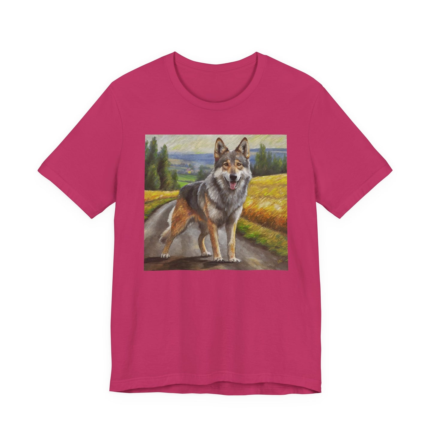 Czechoslovakian Vlciak 'Wolfdog' Unisex Jersey Short Sleeve Tee