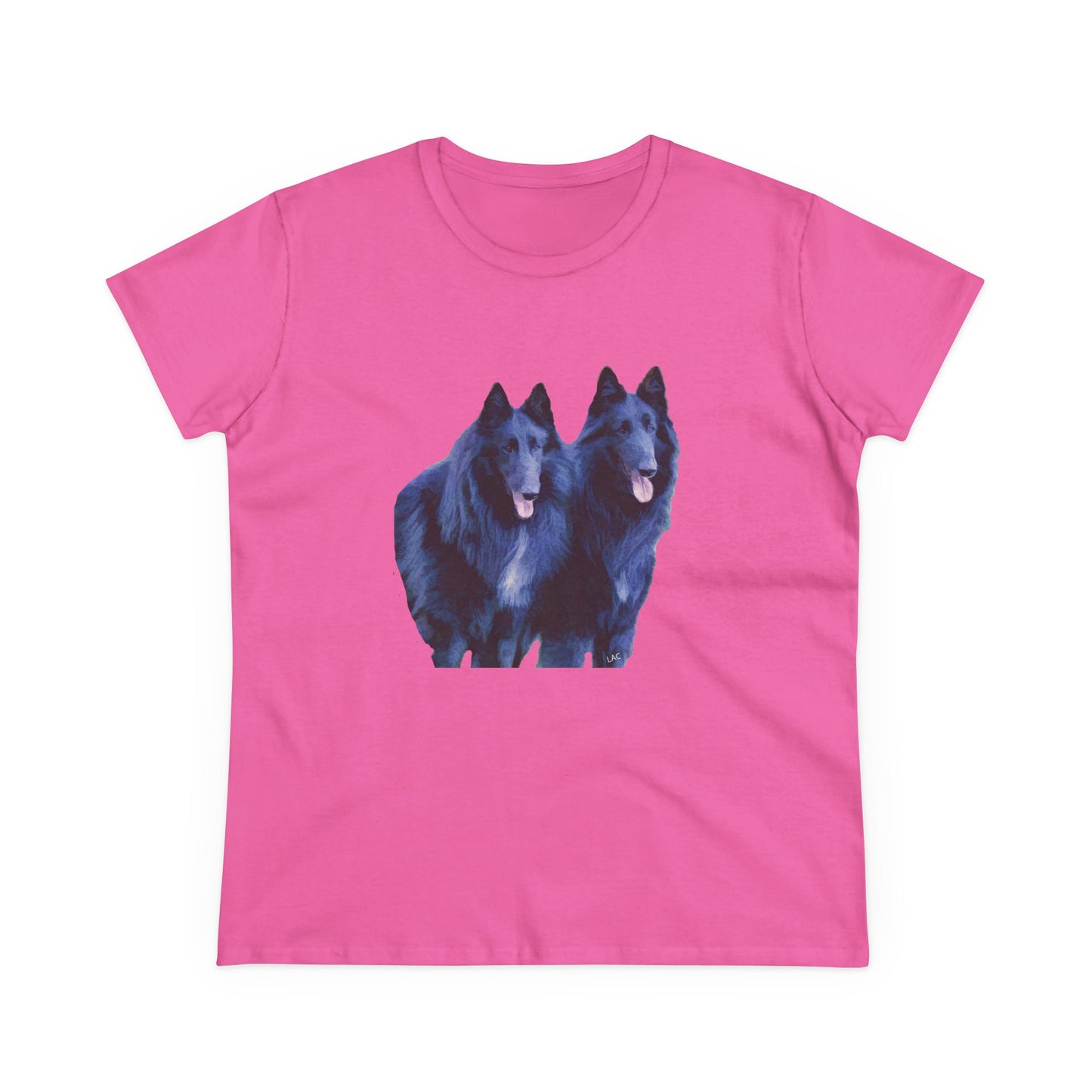 Belgian Shepherds Women's Midweight Cotton Tee - Style Meets Comfort