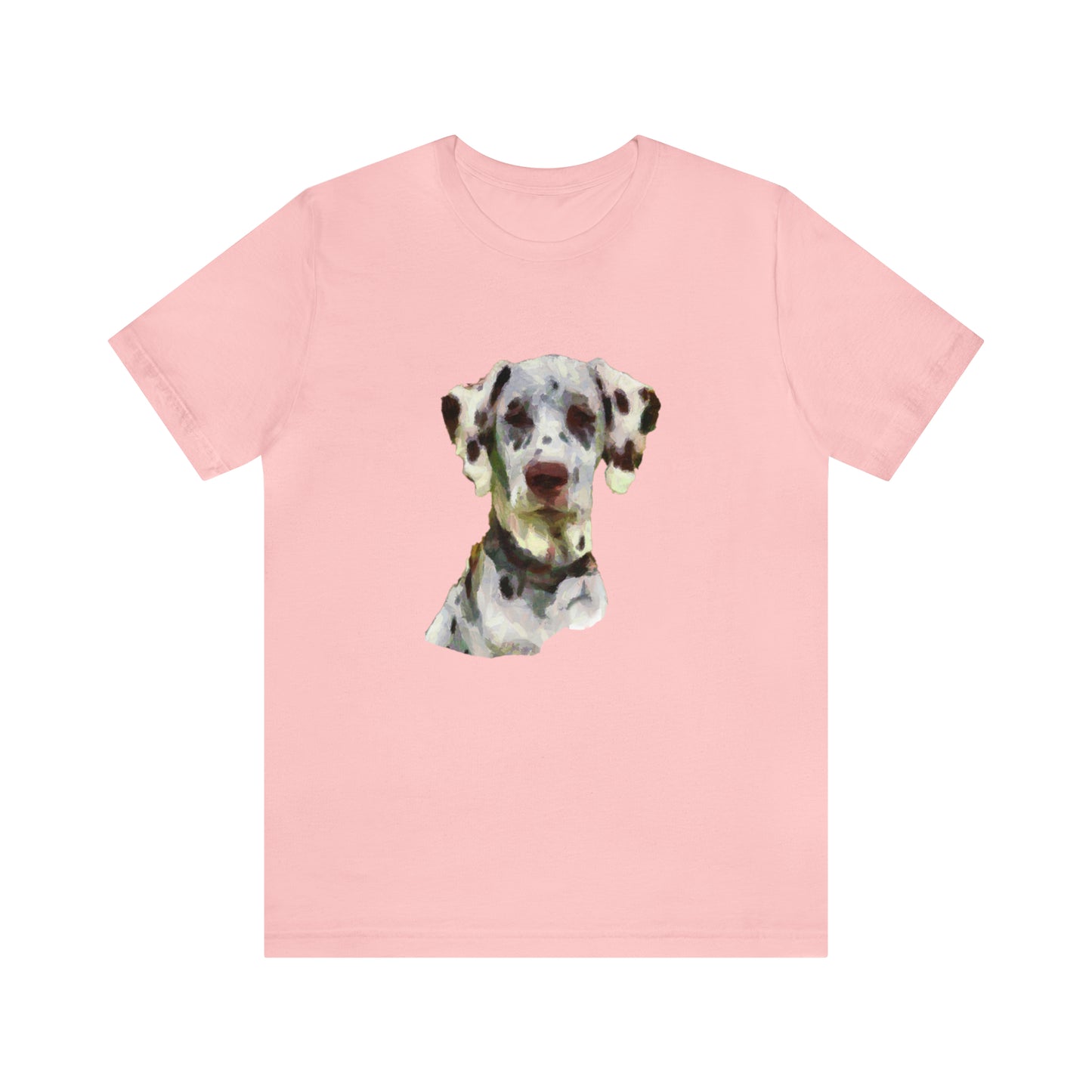 Dalmatian 'Impressionistic' - - Classic Jersey Short Sleeve Tee