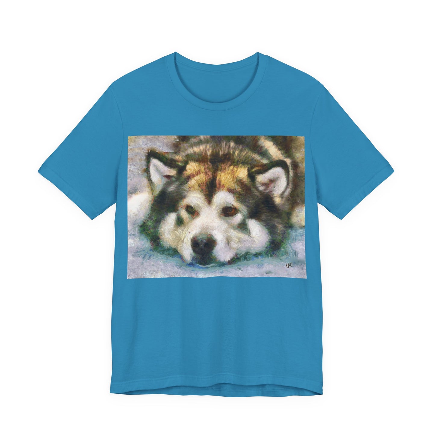 Alaskan Malamute 'Eyak; Unisex Jersey Short Sleeve Tee