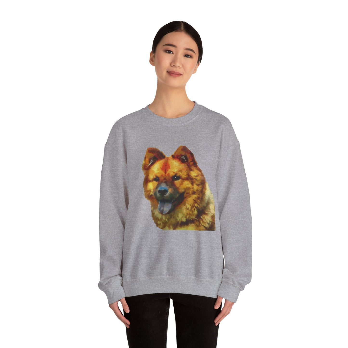Chow 'Chung' Unisex 50/50 Crewneck Sweatshirt