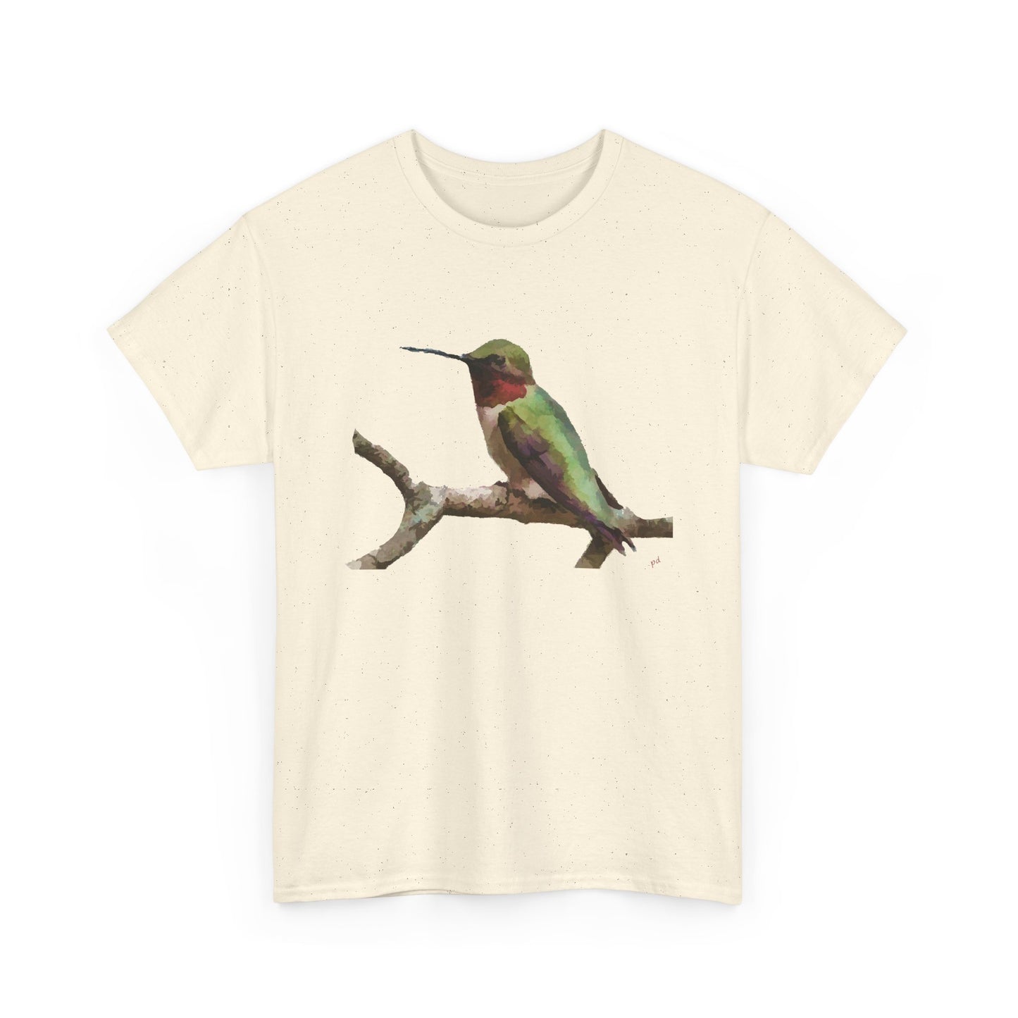 Humming Bird 'Cheeky' Unisex Heavy Cotton Tee