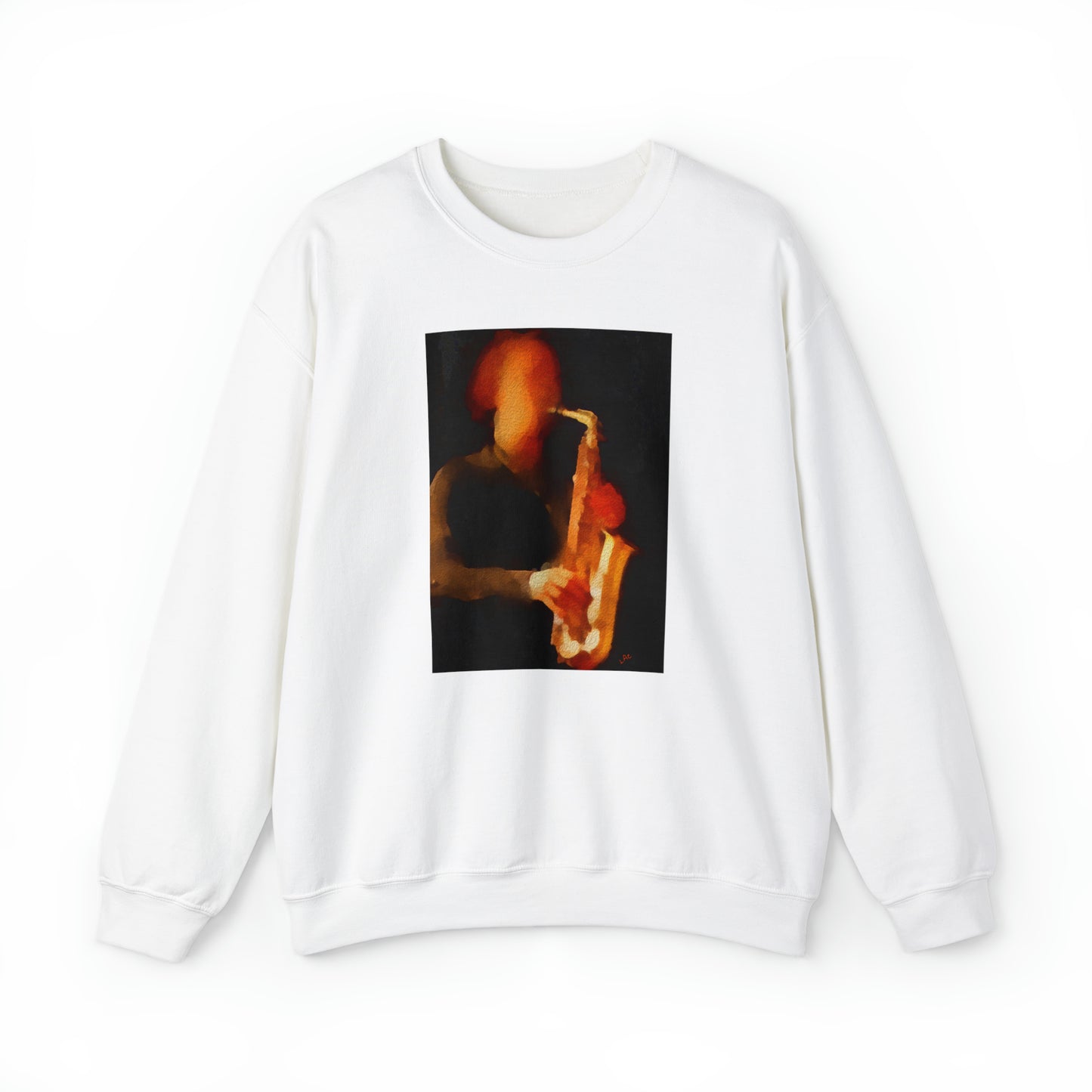 Saxophonist Unisex 50/50 Crewneck Sweatshirt