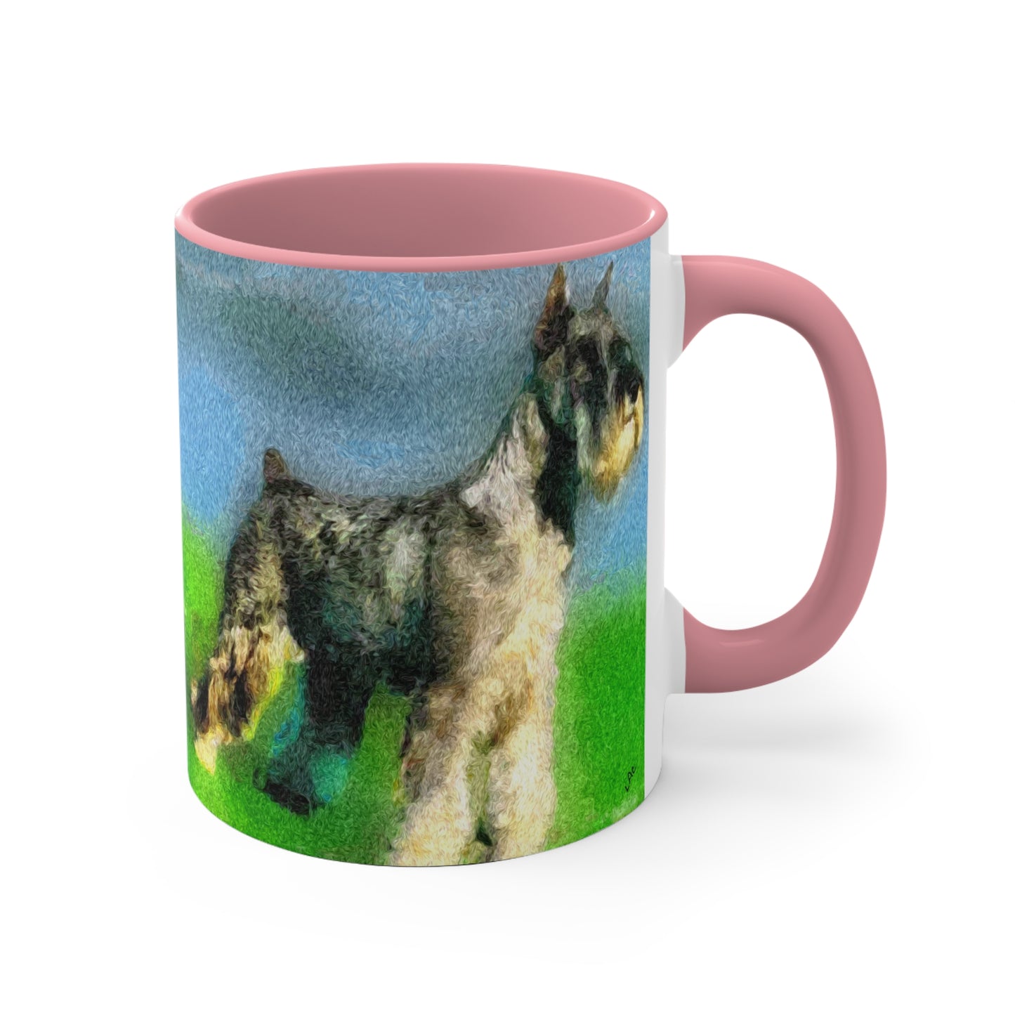 Standard Schnauzer Accent Coffee Mug, 11oz