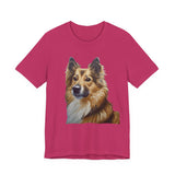 Icelandic Sheepdog Unisex Jersey Short Sleeve Tee