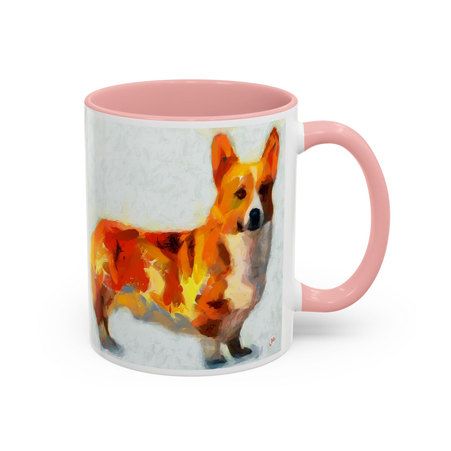Pembroke Welsh Corgie Ceramic Accent Coffee Mug - 2 Sizes