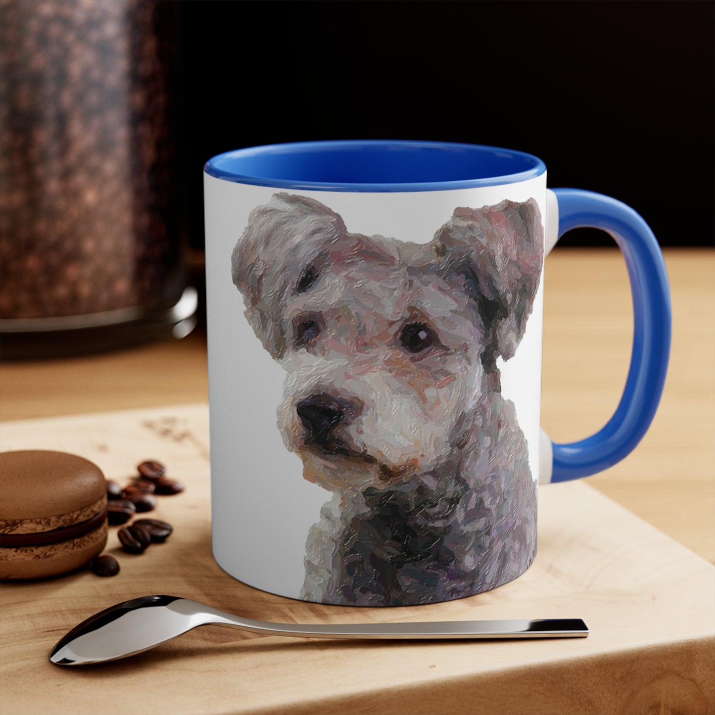 Hungarian Pumi Accent Coffee Mug, 11oz