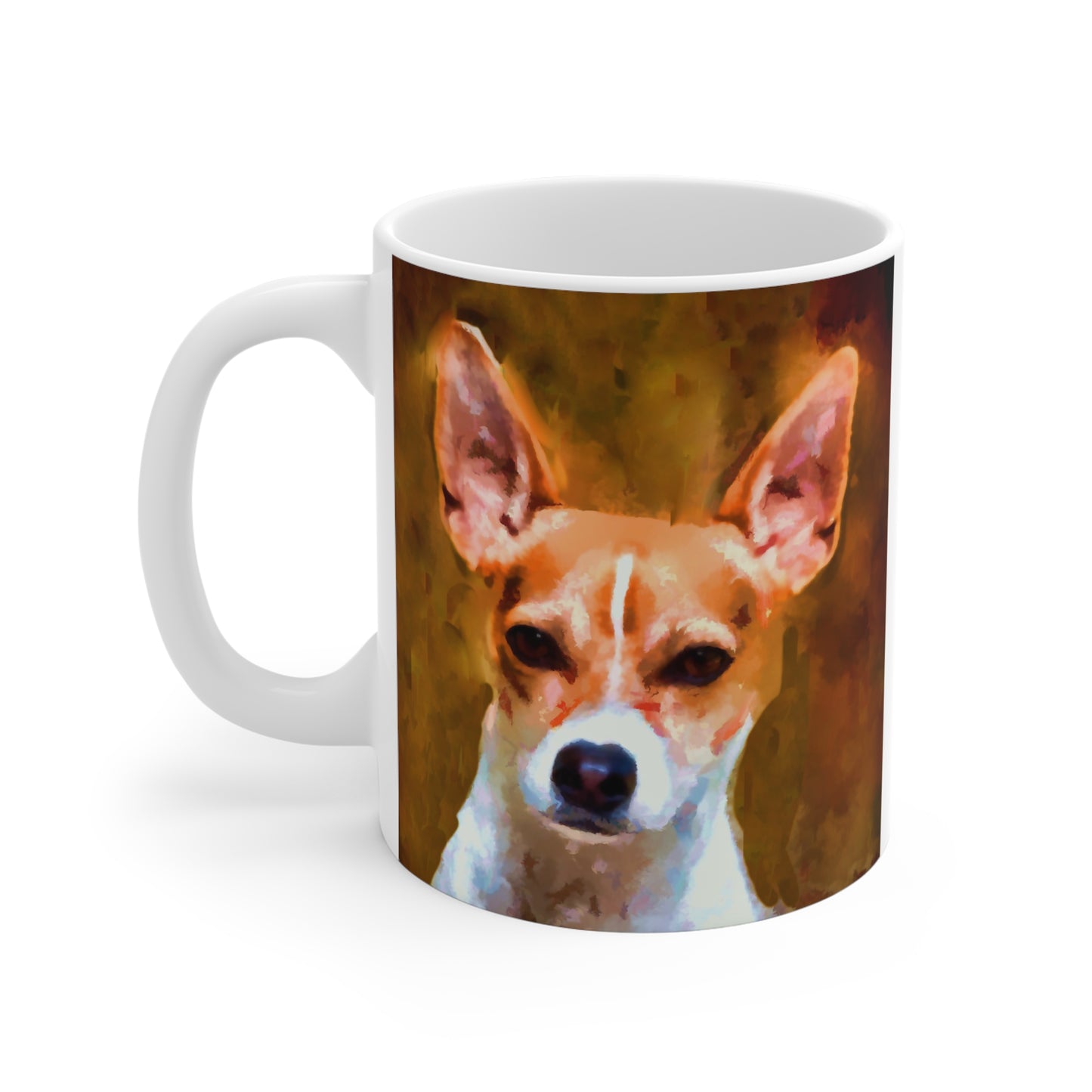 Charming Rat Terrier Ceramic Mug 11oz