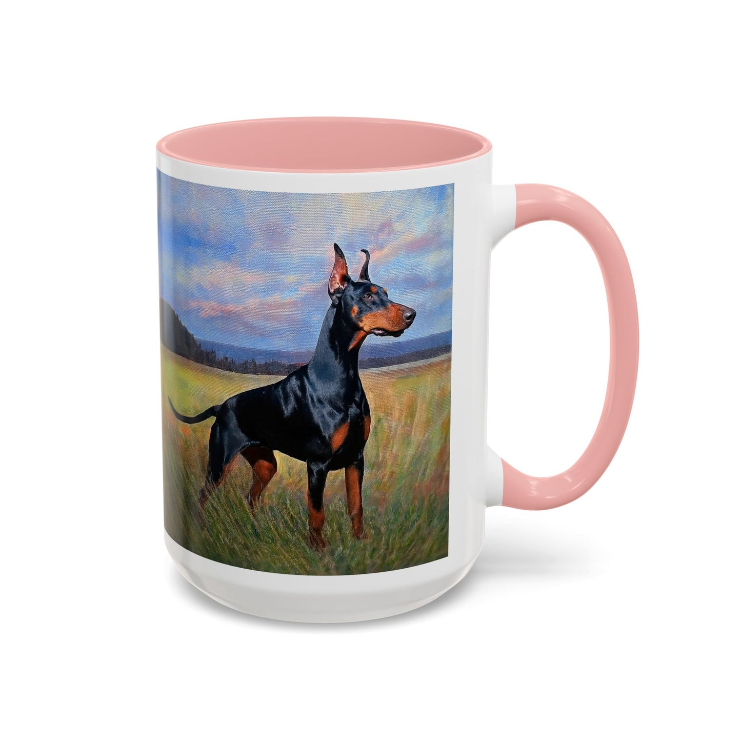 Doberman Pinscher #2 - Accent Coffee Mug