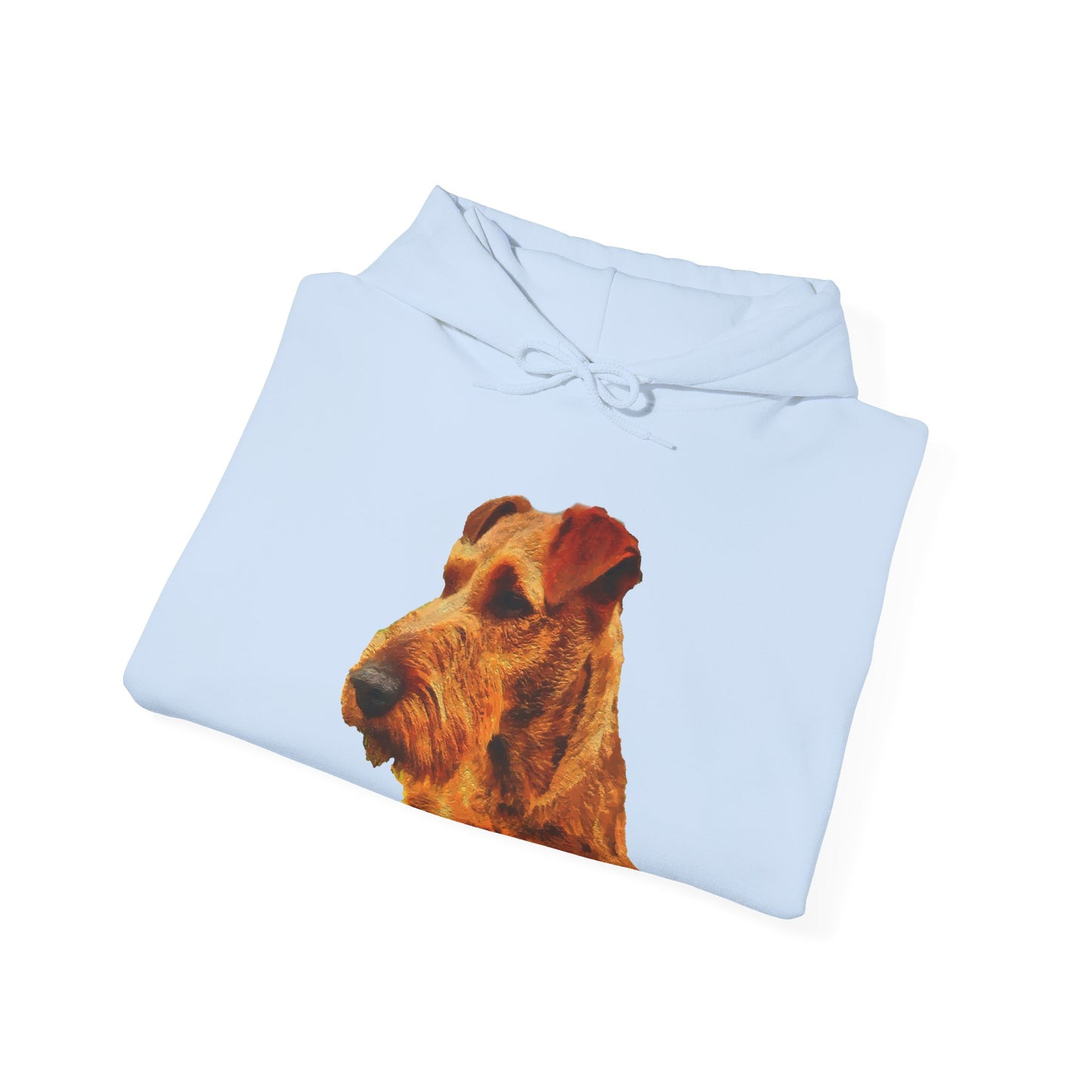 Irish Terrier 'Jocko' Unisex 50/50 Hoodie