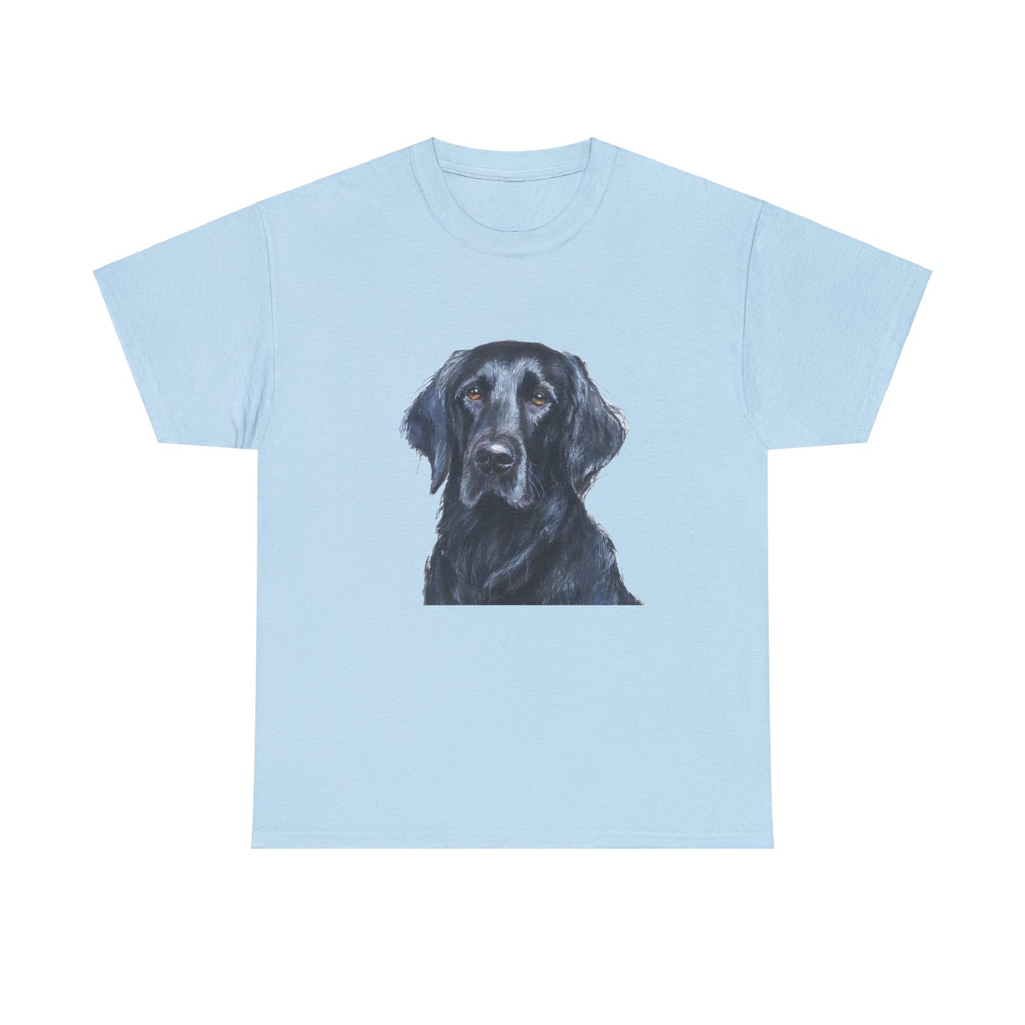 Flat-Coated Retriever Classic Heavy Cotton Tee: A Tail-Wagging Style Statement