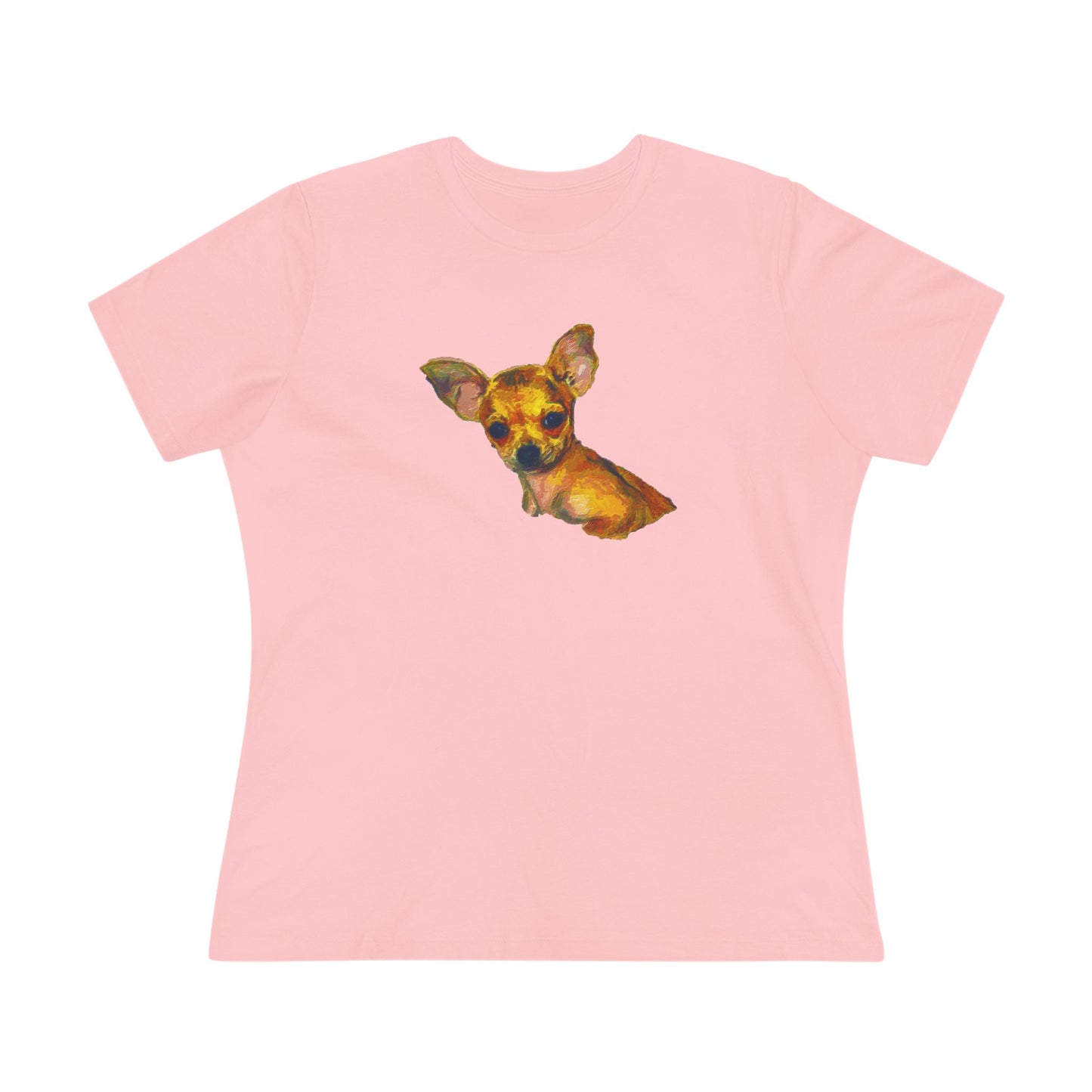 Chihuahua 'Belle' Women's Relaxed Fit Cotton Tee