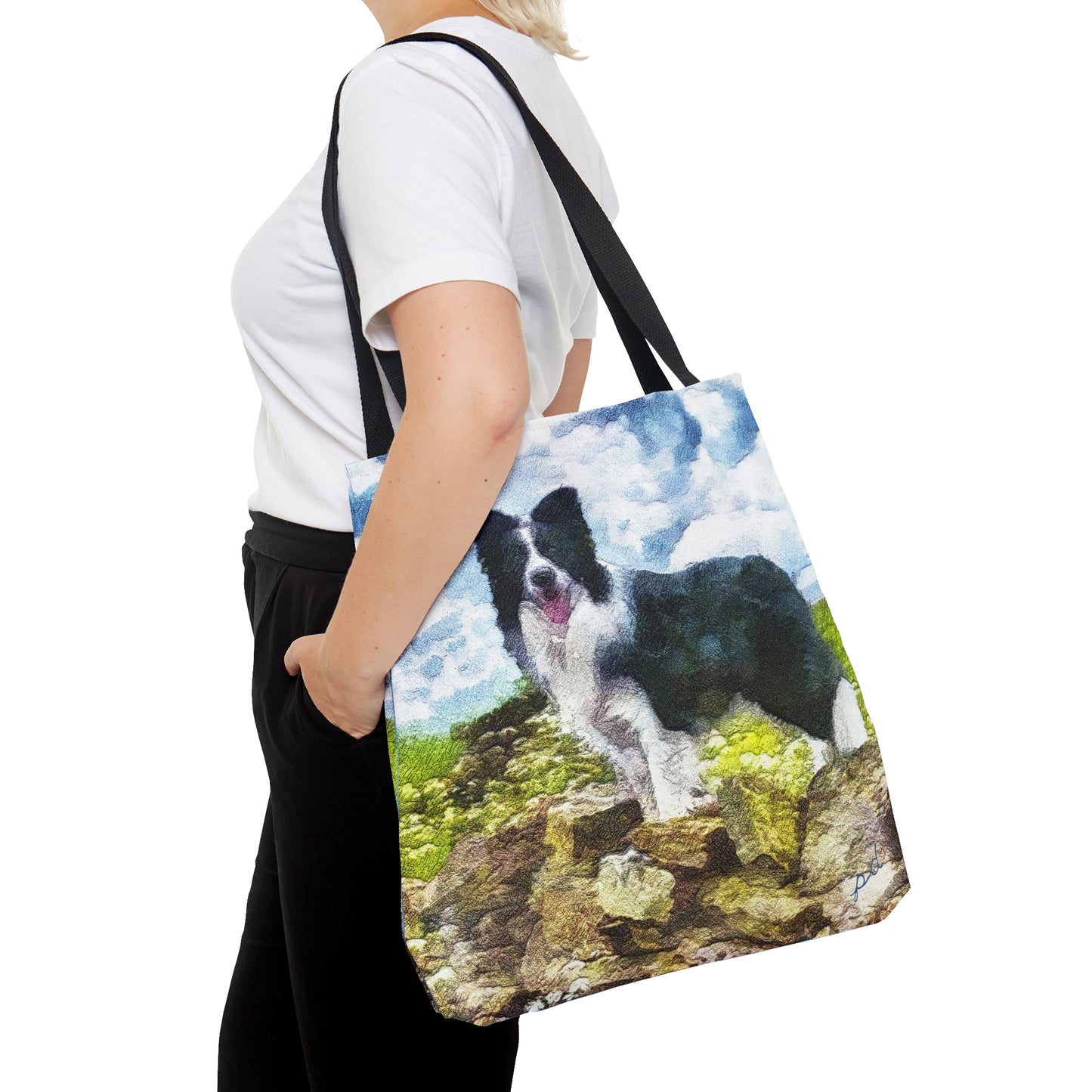 Border Collie '#1' - Tote Bag