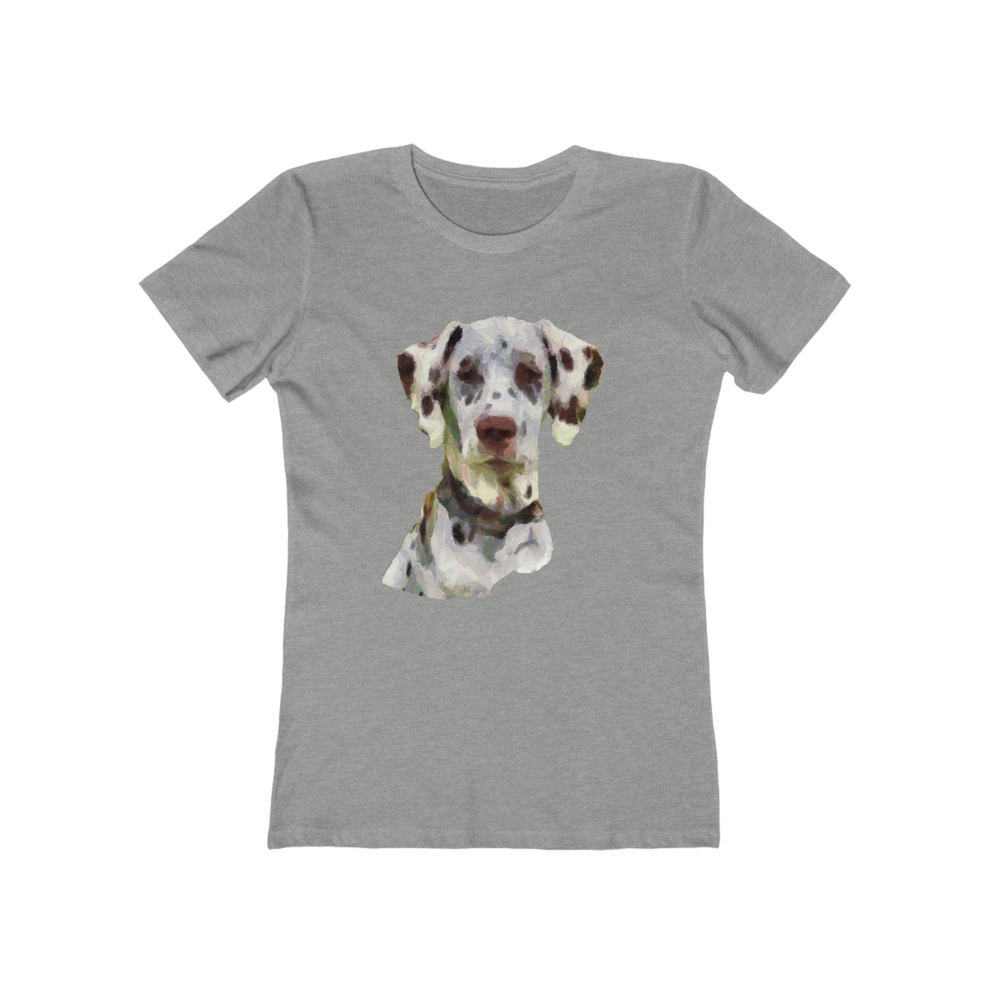 Dalmatian 'Impressionistic' Women's Slim Fit T-Shirt