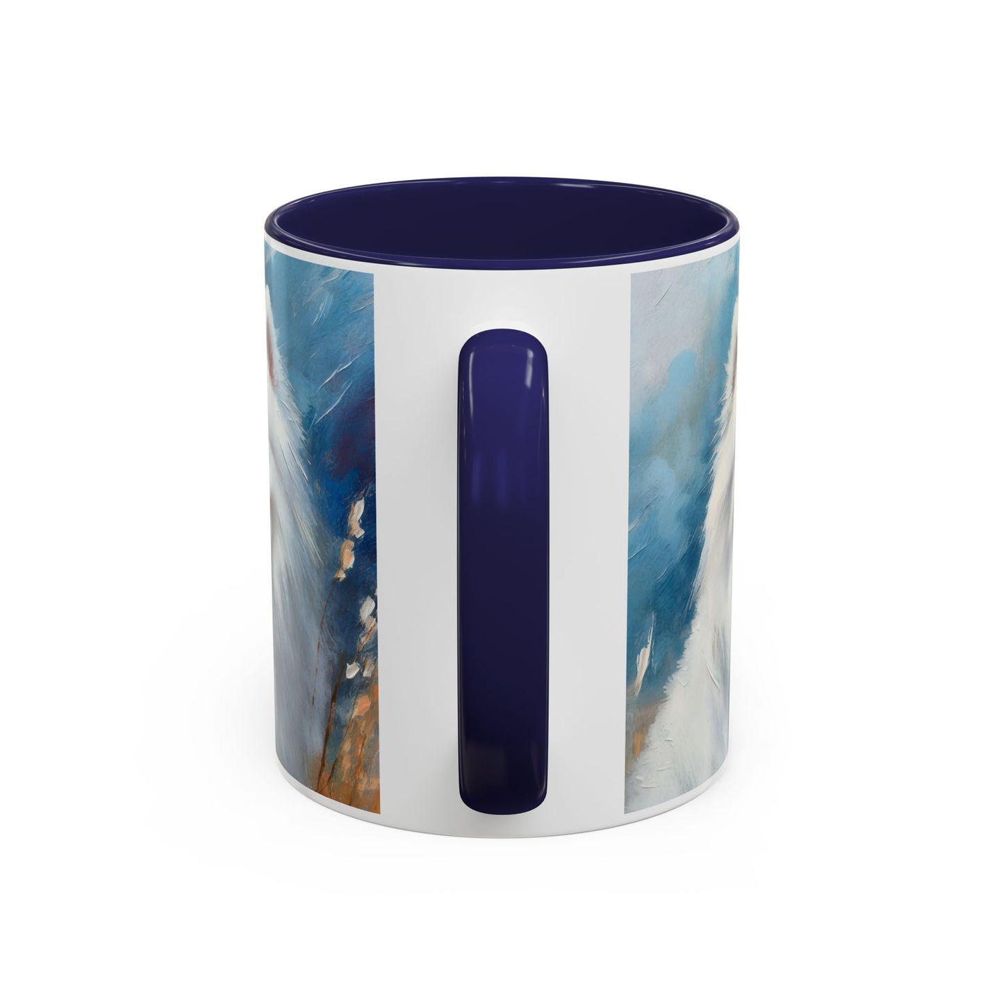 Samoyed Ceramic Accent Mug - 2 Sizes