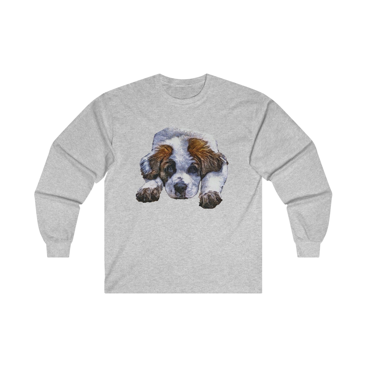 St. Bernard 'Son'Tuc' Unisex Cotton Long Sleeve Tee