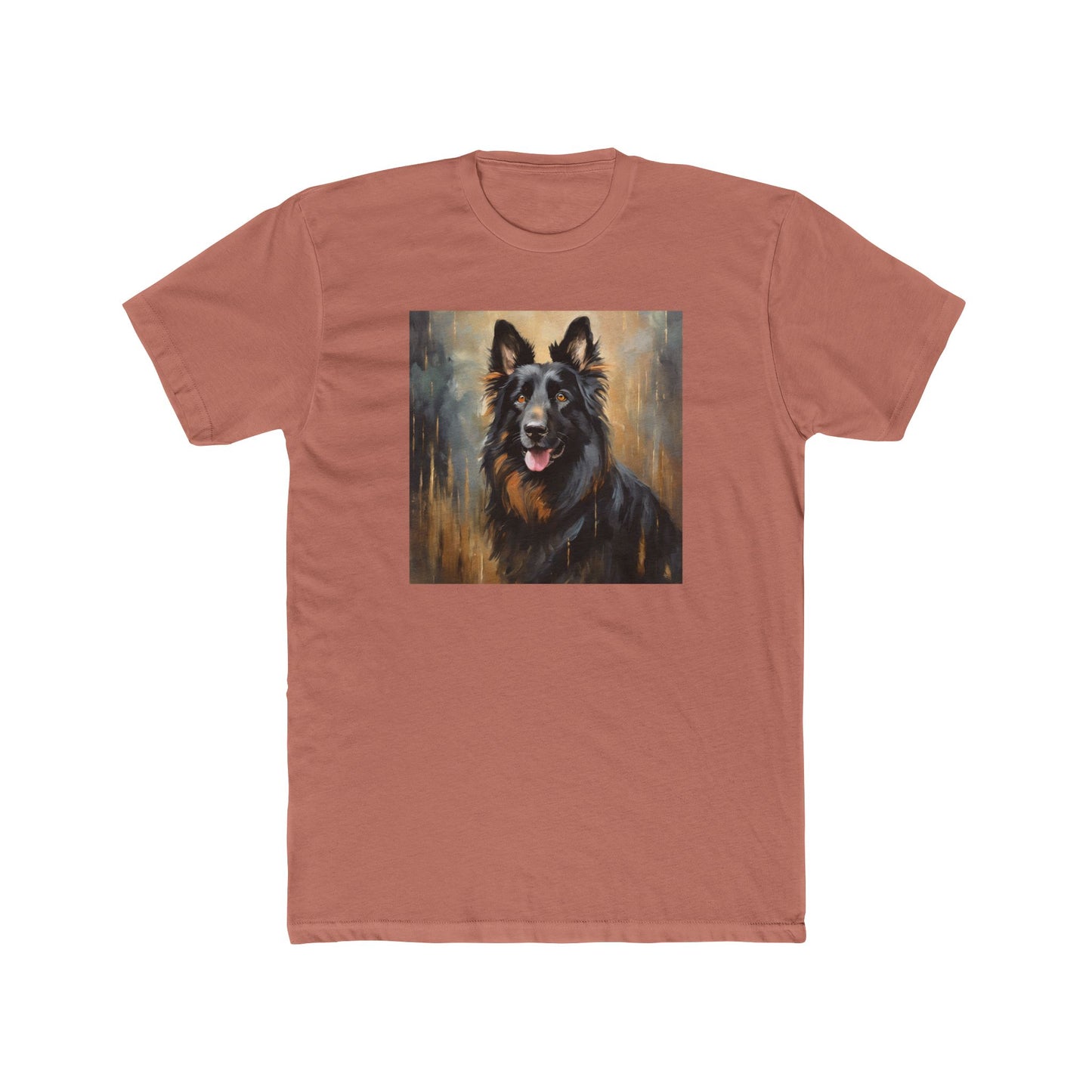 Bohemian Shepherd Men's Fitted Cotton Crew Tee